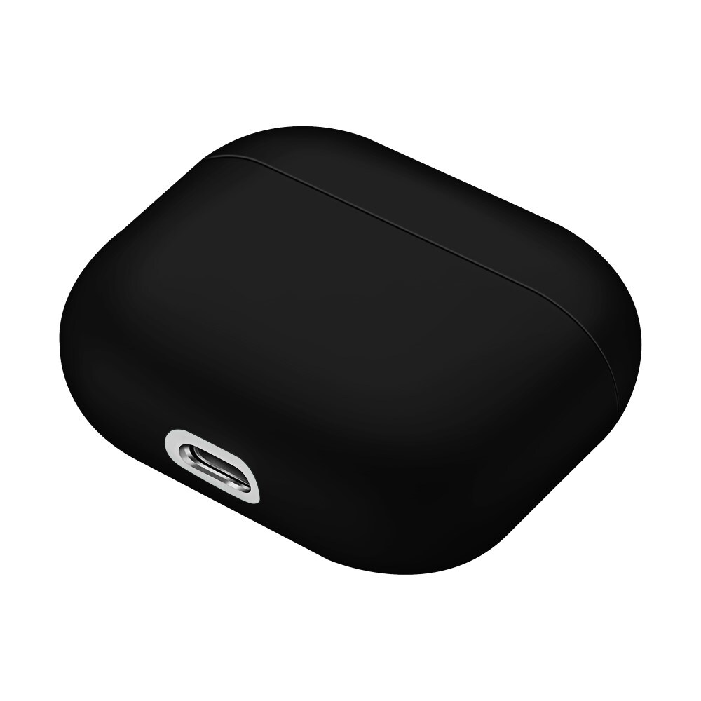 Apple AirPods 3 Tyndt silikonecover, Sort