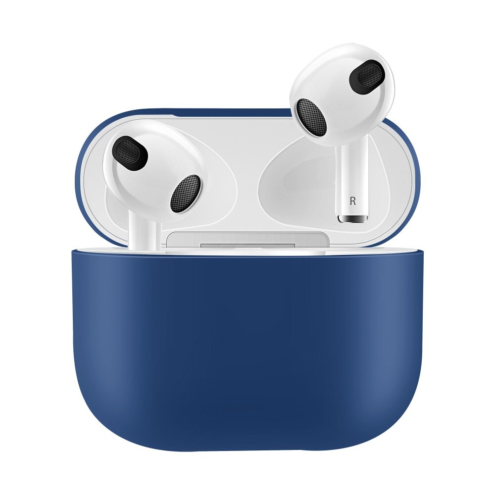 Apple AirPods 3 Tyndt silikonecover, Blå