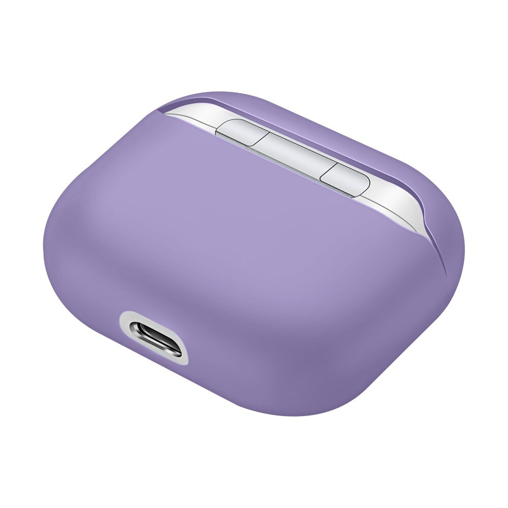 Apple AirPods 3 Tyndt silikonecover, Lilla