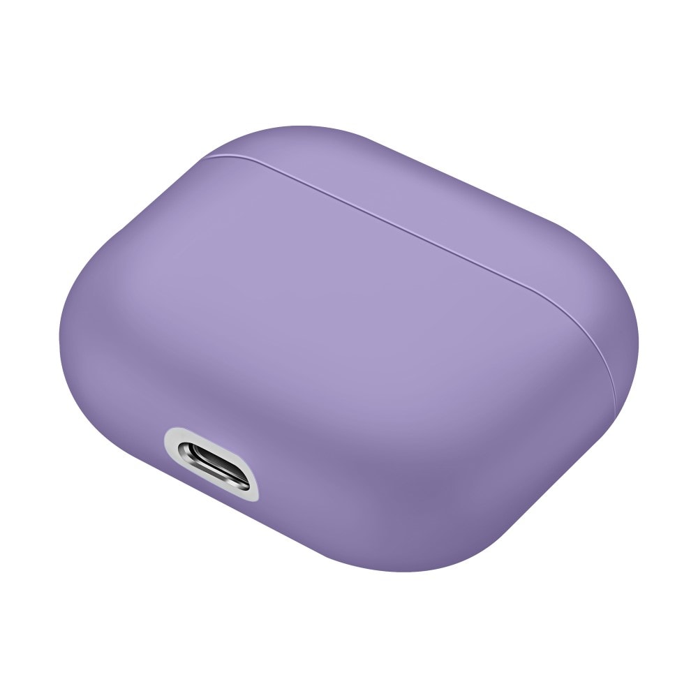 Apple AirPods 3 Tyndt silikonecover, Lilla