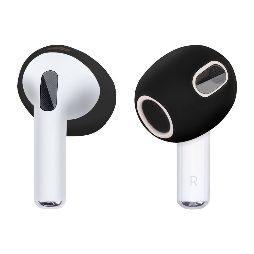 Apple AirPods 3 Ear Pads i silikone, Frosted Black