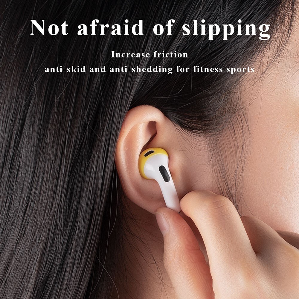 Apple AirPods 3 Ear Pads i silikone, Frosted Black