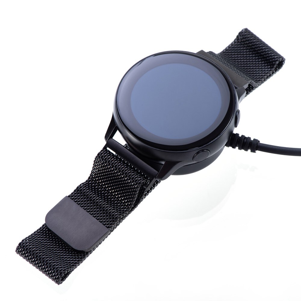 Samsung Galaxy Watch 7 40mm Magnetisk opladningskabel 1m, Sort