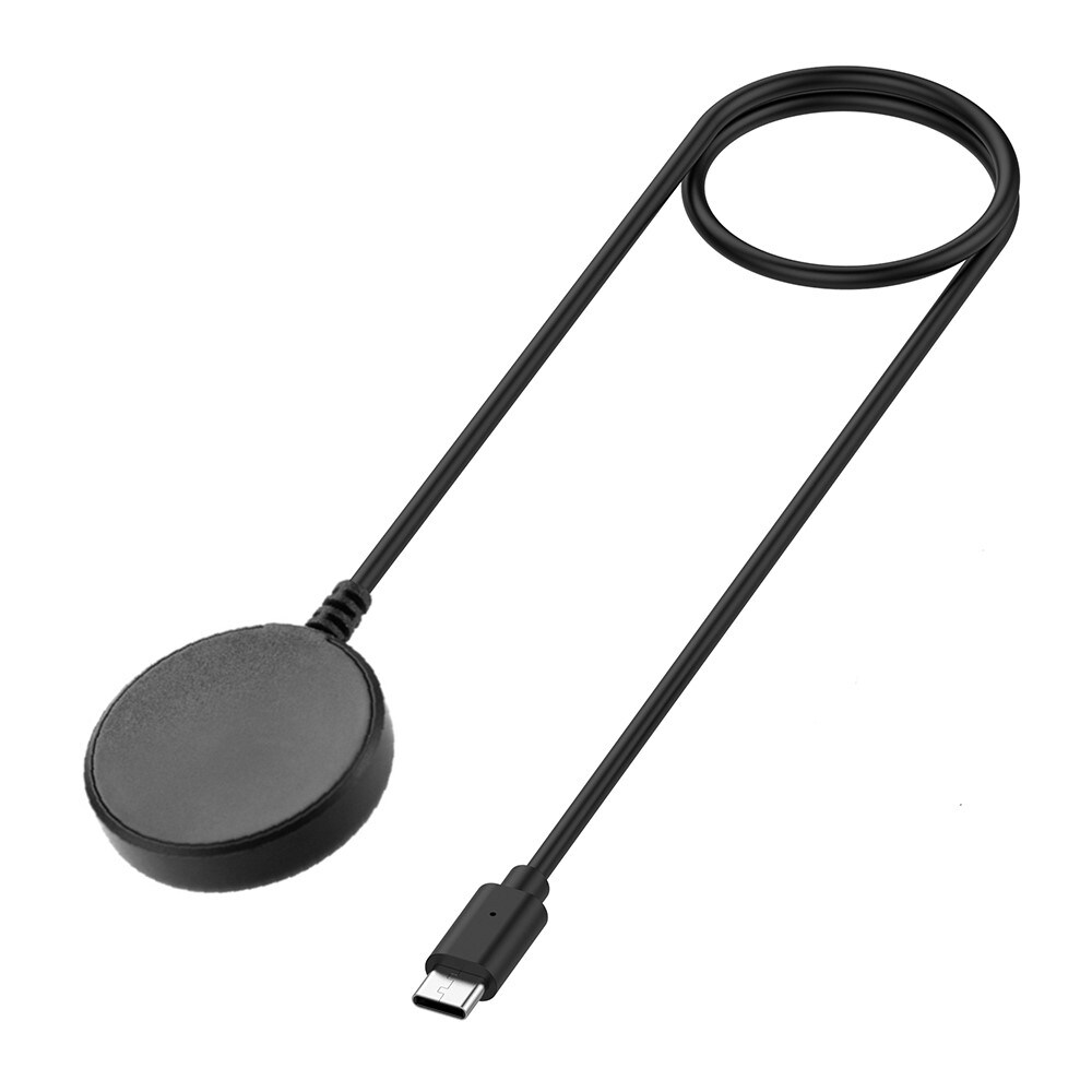 Samsung Galaxy Watch 4 44mm Magnetisk opladningskabel USB-C 1m, Sort