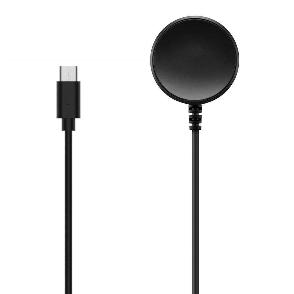 Samsung Galaxy Watch 4 44mm Magnetisk opladningskabel USB-C 1m, Sort