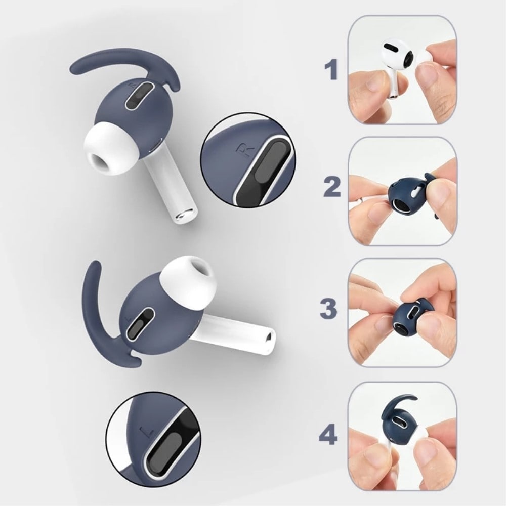 Apple AirPods Pro Sport Ear Hooks, Hvid