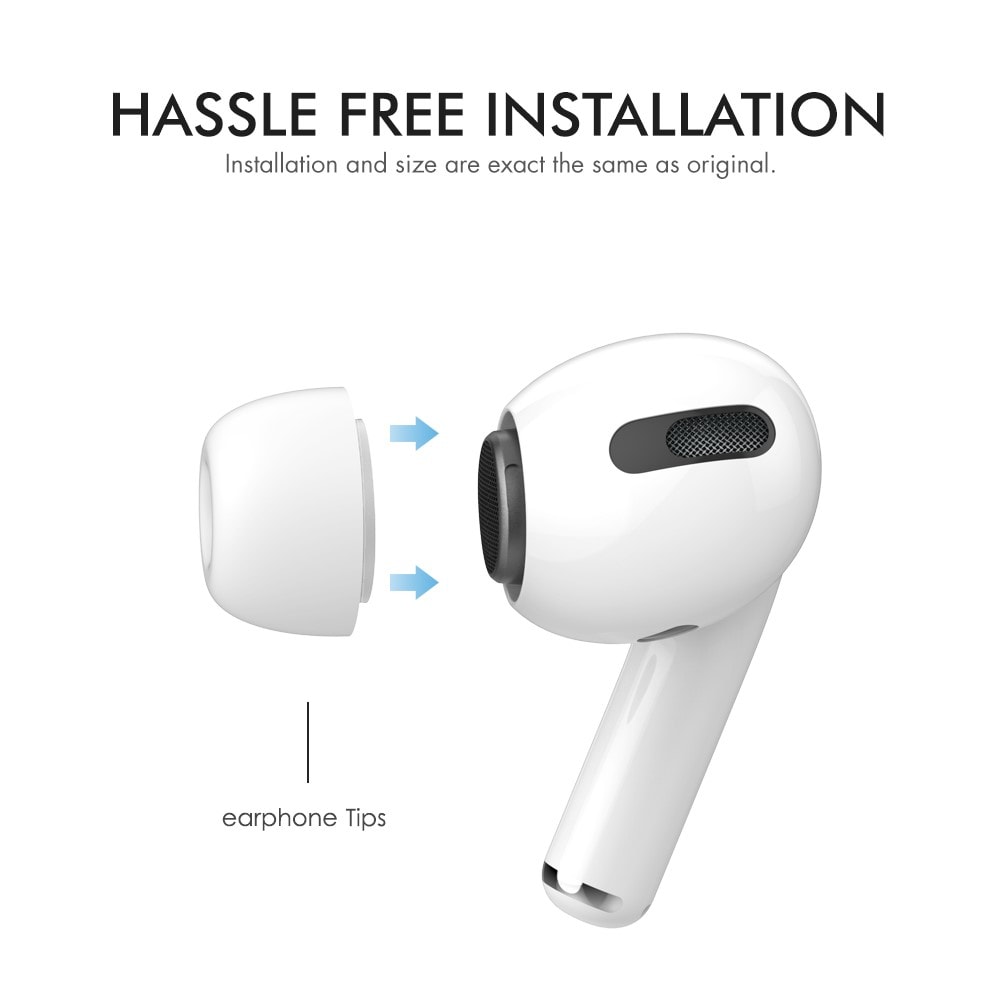 Apple AirPods Pro 2 Ear Tips – str. M, Hvid