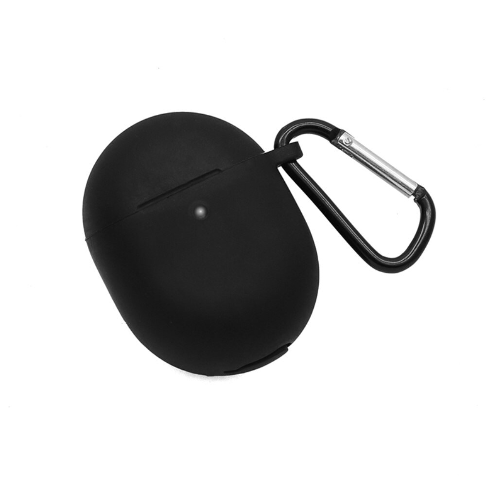Google Pixel Buds Pro Silikonecover + karabinhage, Sort