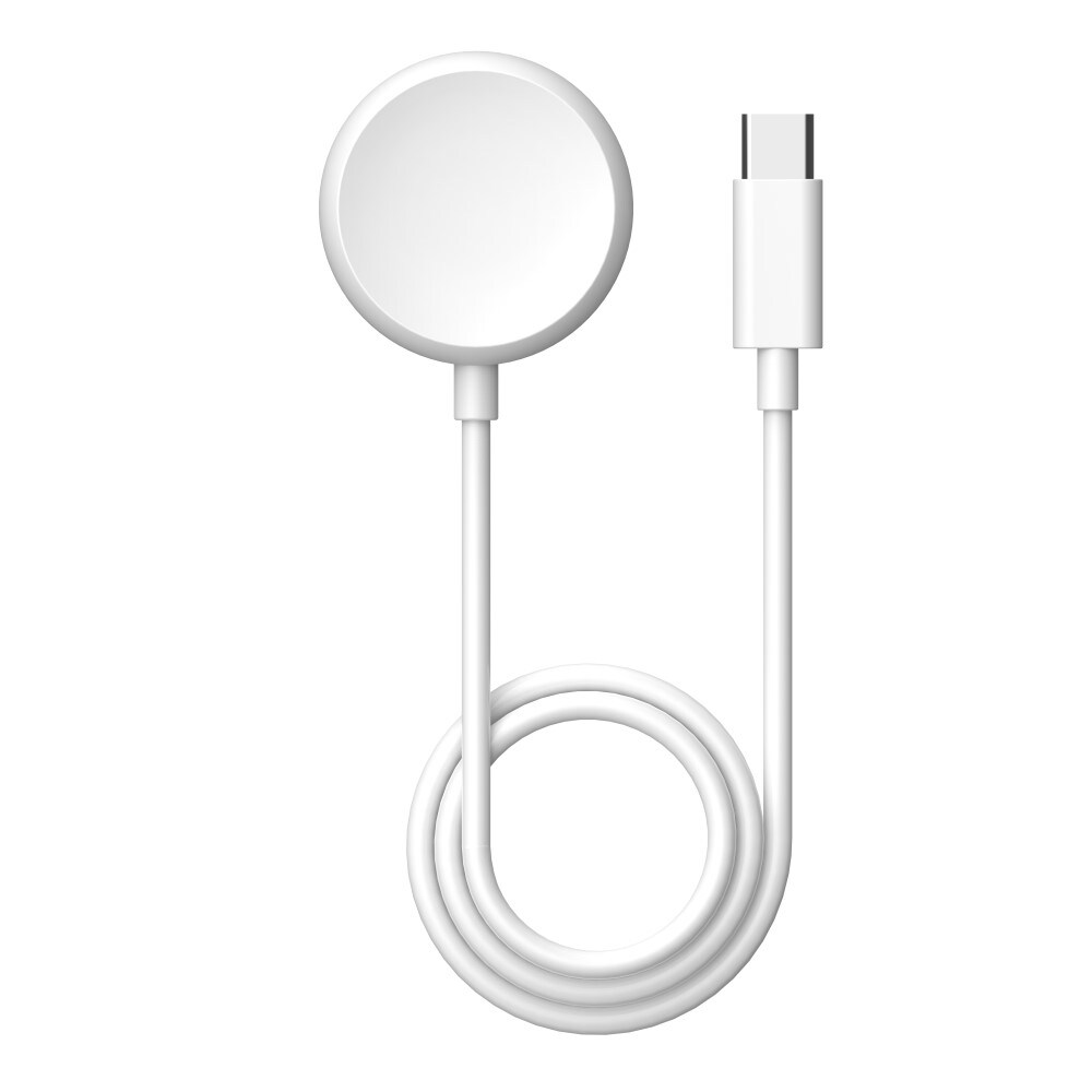 Google Pixel Watch Magnetisk opladningskabel USB-C 1m, Hvid