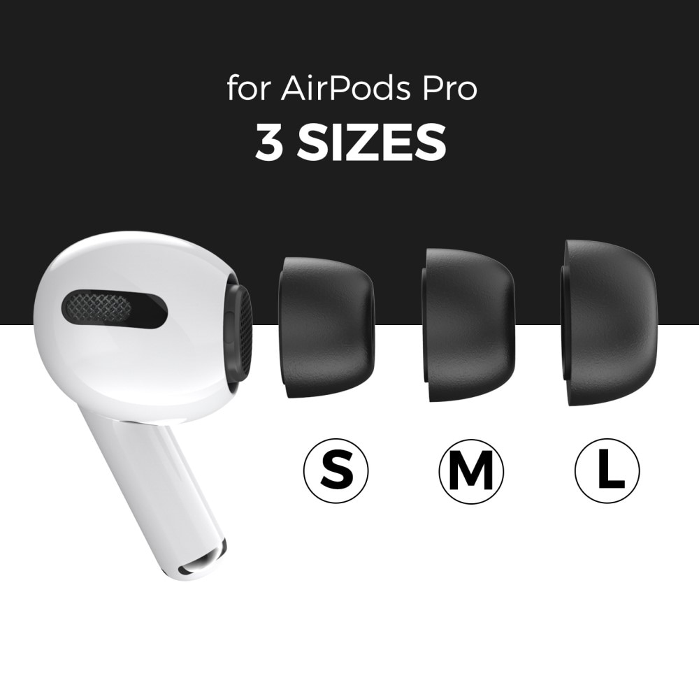 Apple AirPods Pro  Ear Tips i memory foam - str. S/M/L