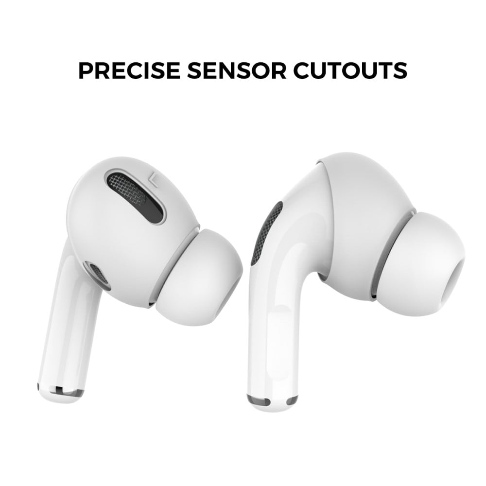 Apple AirPods Pro 3-pak Ear Pads i silikone, Hvid