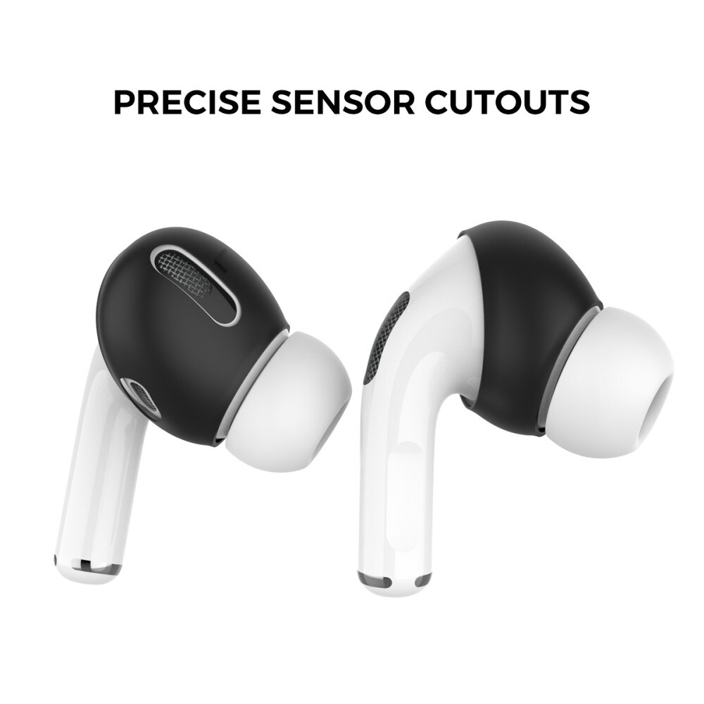 Apple AirPods Pro 3-pak Ear Pads i silikone, Sort