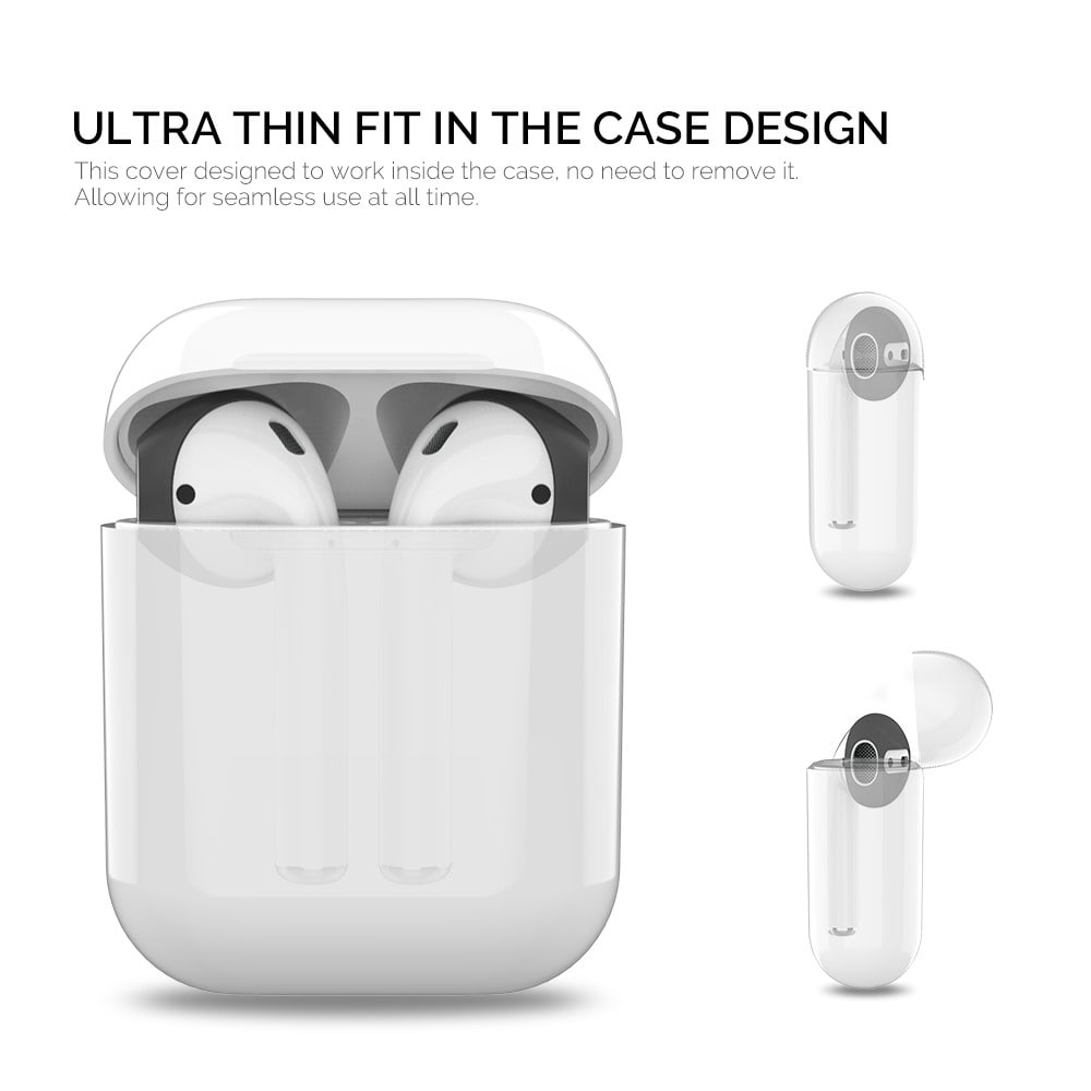 Apple AirPods 3-pak Ear Pads i silikone, Sort