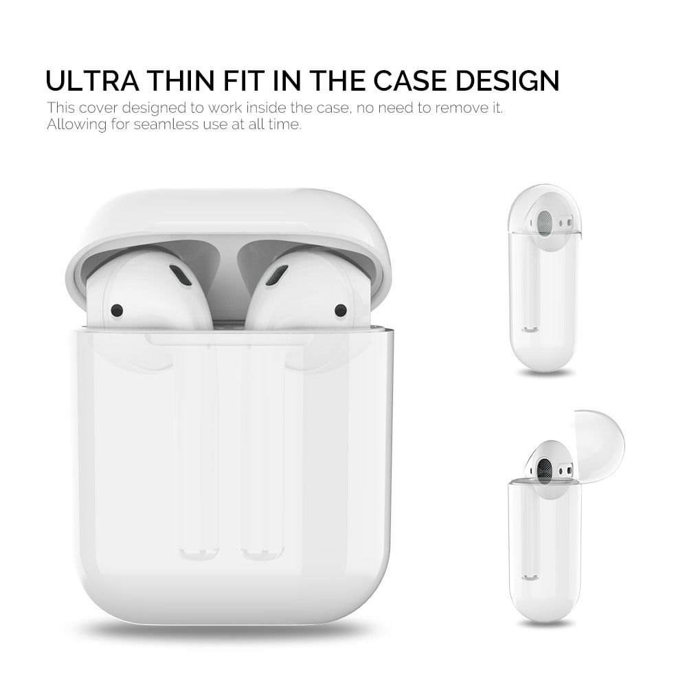 Apple AirPods 3-pak Ear Pads i silikone, Hvid
