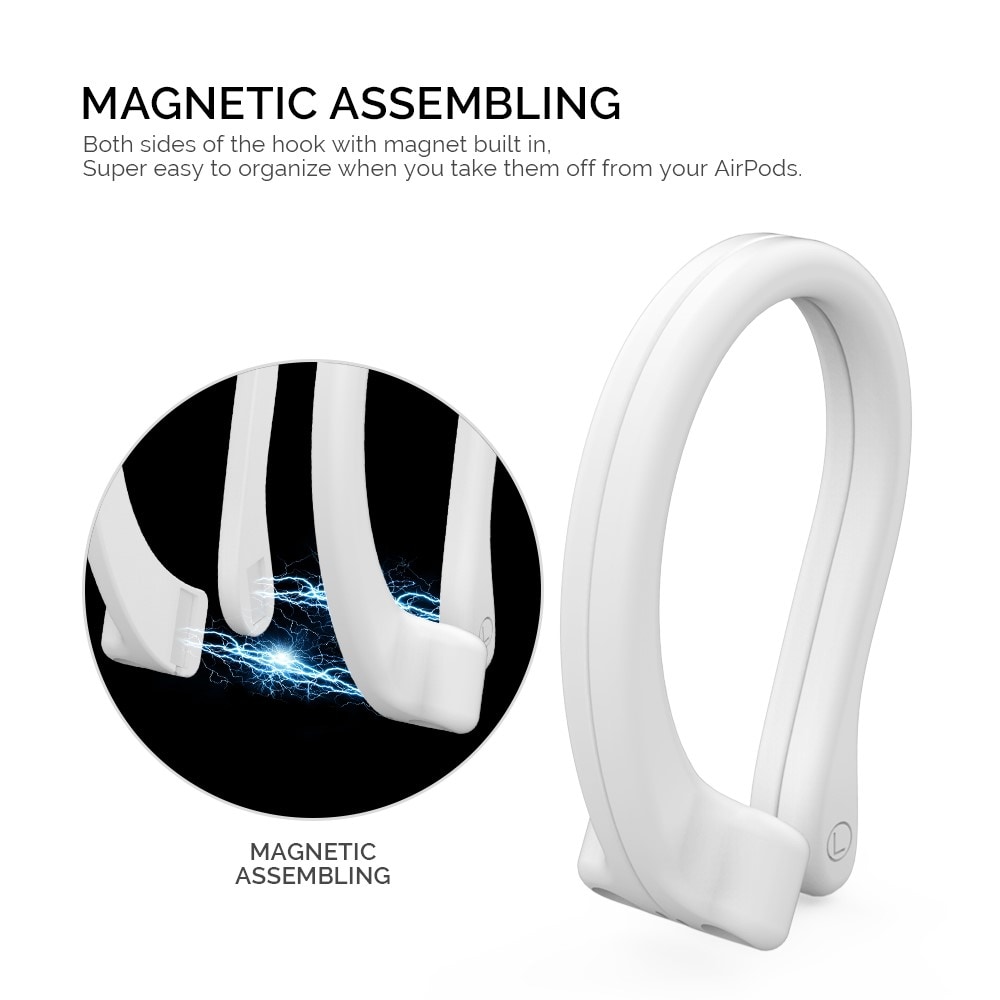 Apple AirPods Pro Magnetiske ear hooks, Hvid