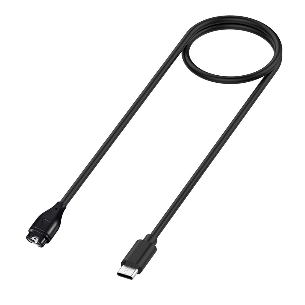 Garmin Venu Sq/Sq 2 Opladningskabel USB-C 1m Sort