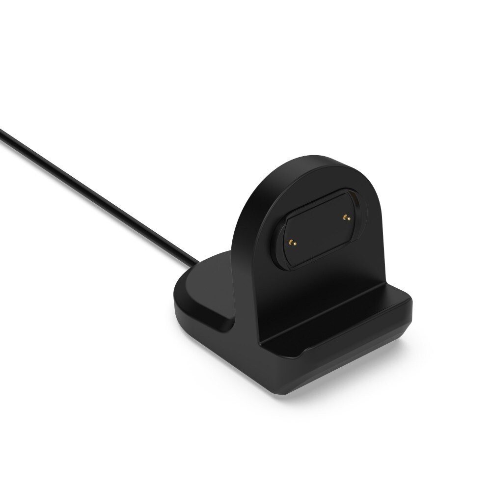 Amazfit GTS 2 Mini Opladningsstander i silikone, Sort