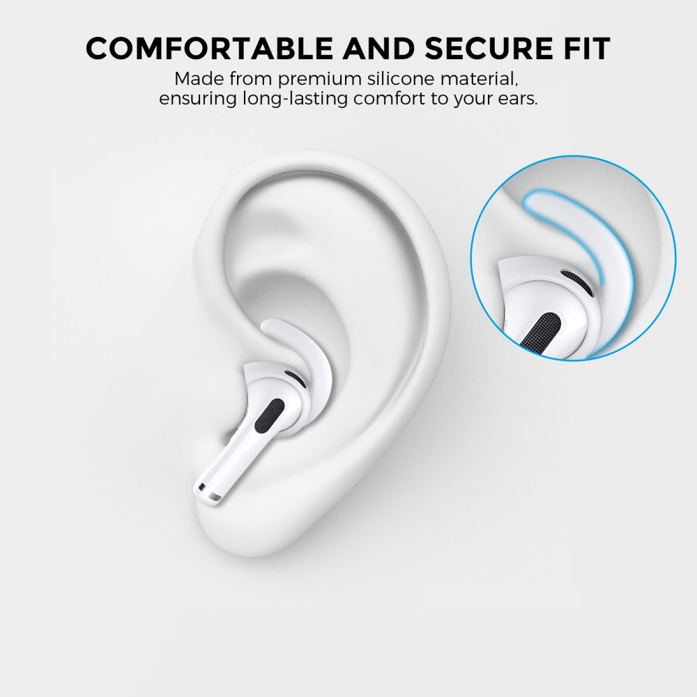 Apple AirPods 3 Sporty Ear Hooks, Hvid