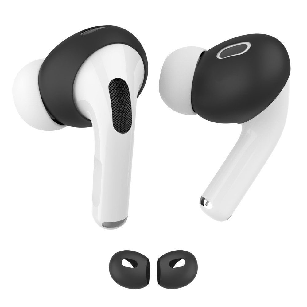Apple AirPods Pro 2 Ear Pads i silikone, Sort
