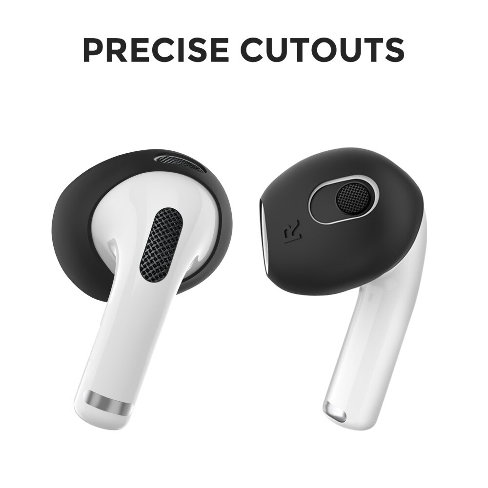 Apple AirPods 3 Ear Pads i silikone, Sort