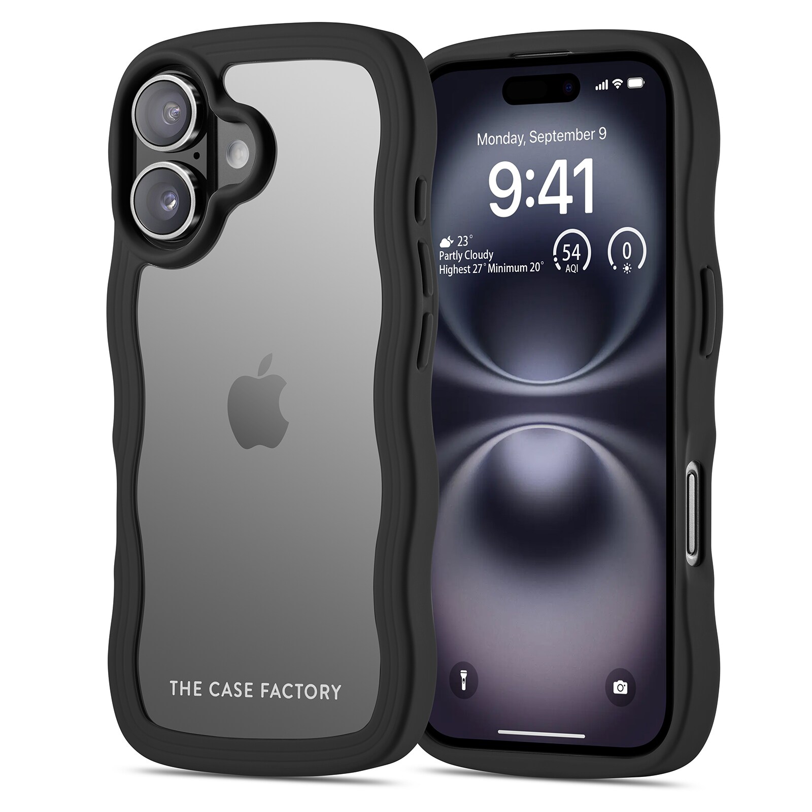 iPhone 16 The Wave Case, Sort