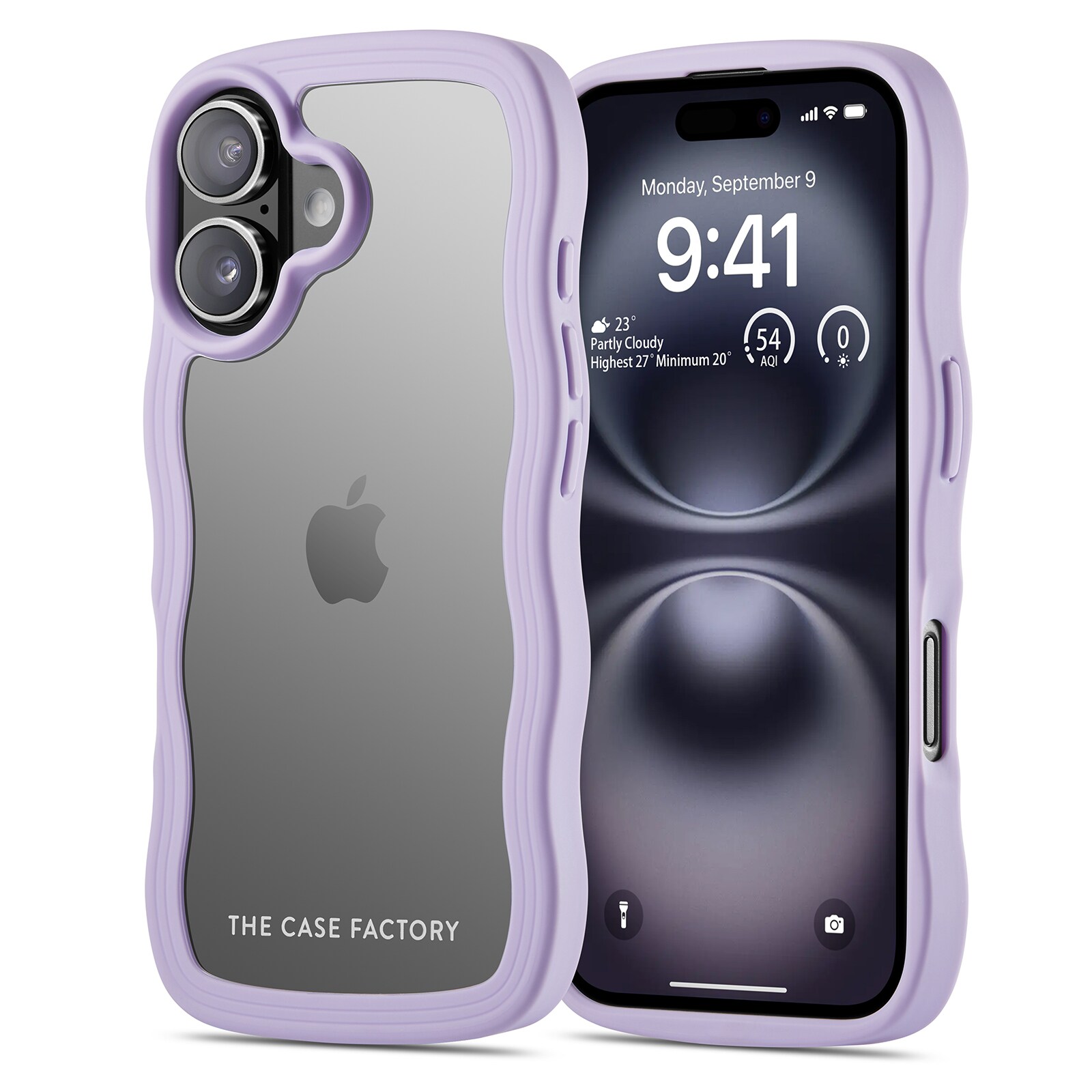 iPhone 16 The Wave Case, Lilla