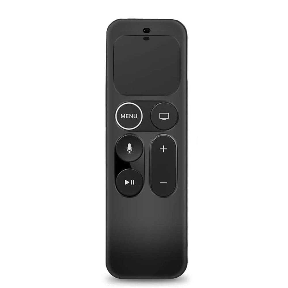 Apple TV 4K fjernbetjening silikonecover, Sort