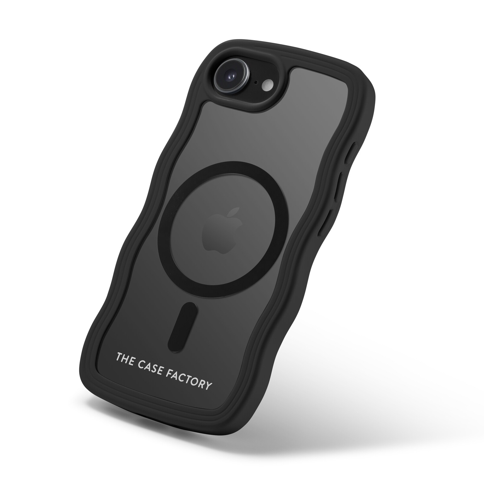 iPhone 16e The Wave Magnetic Case, Sort
