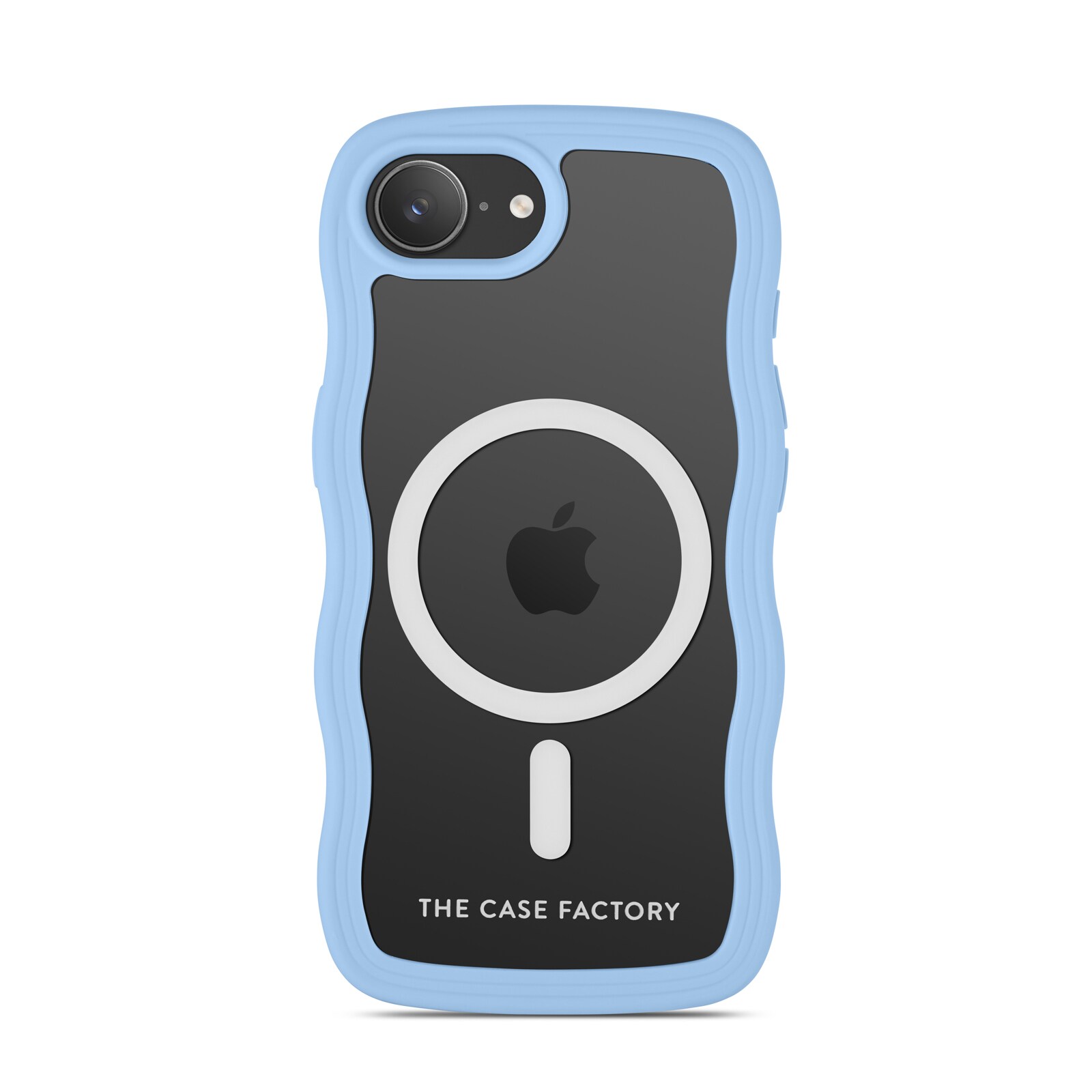 iPhone 16e The Wave Magnetic Case, Blå