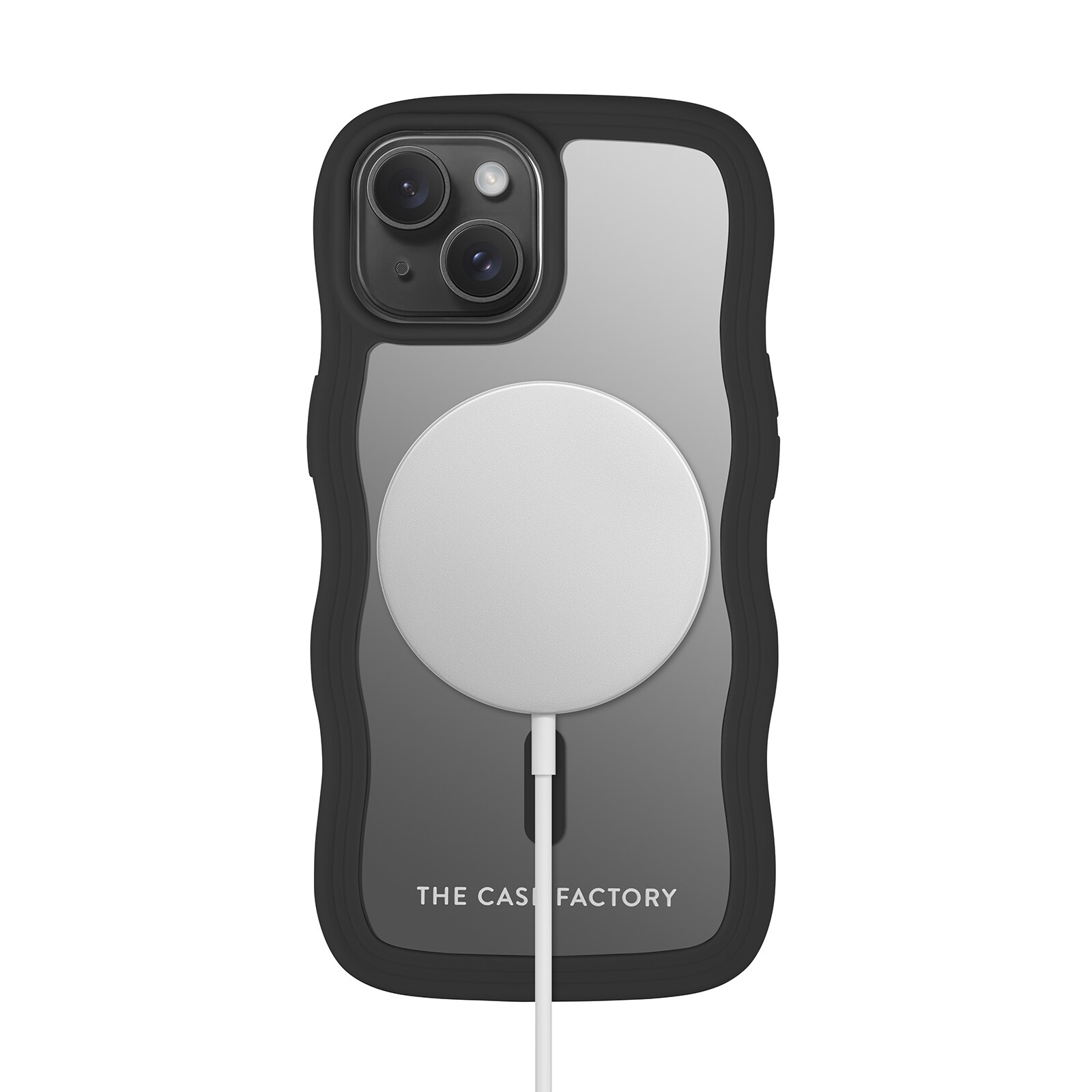 iPhone 14 The Wave Magnetic Case, Sort