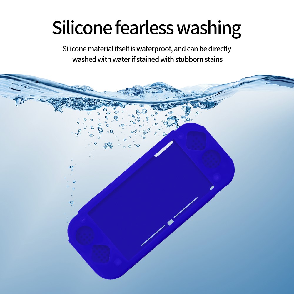 Nintendo Switch Lite Stødabsorberende silikonecover, Sort