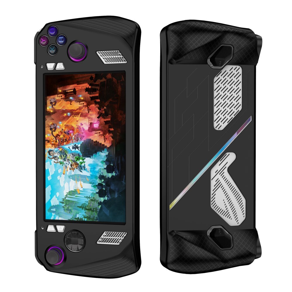 Asus ROG Ally Stødabsorberende silikonecover, Sort