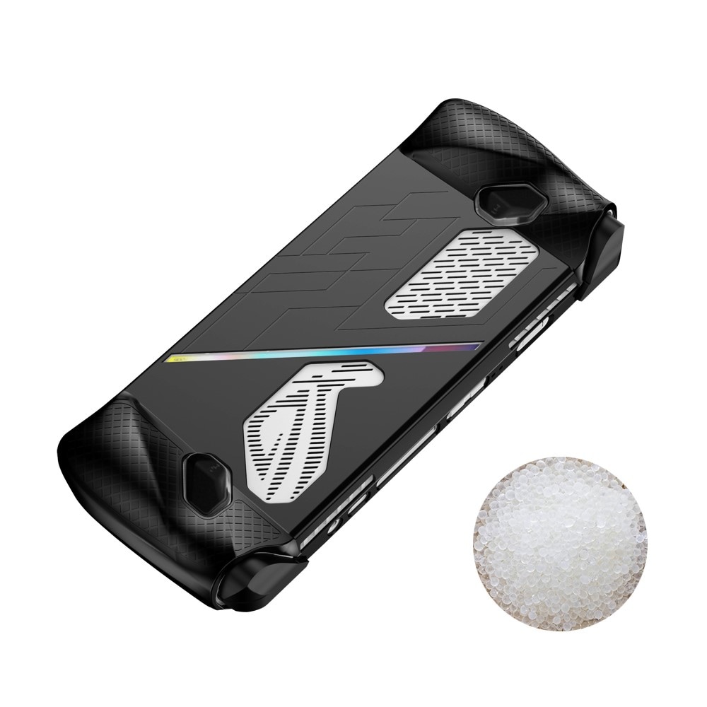 Asus ROG Ally Stødabsorberende silikonecover, Sort