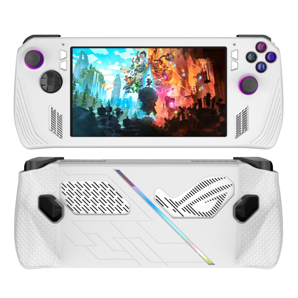 Asus ROG Ally Stødabsorberende silikonecover, Hvid