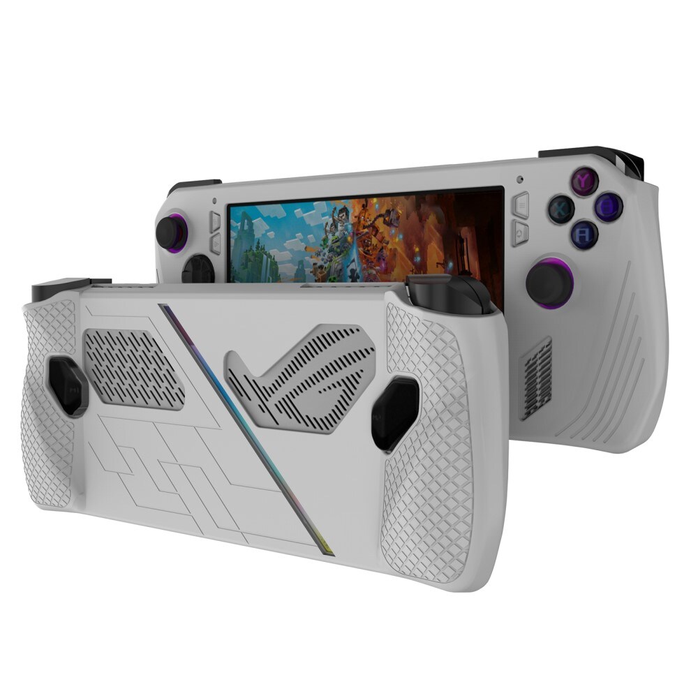 Asus ROG Ally Stødabsorberende silikonecover, Hvid