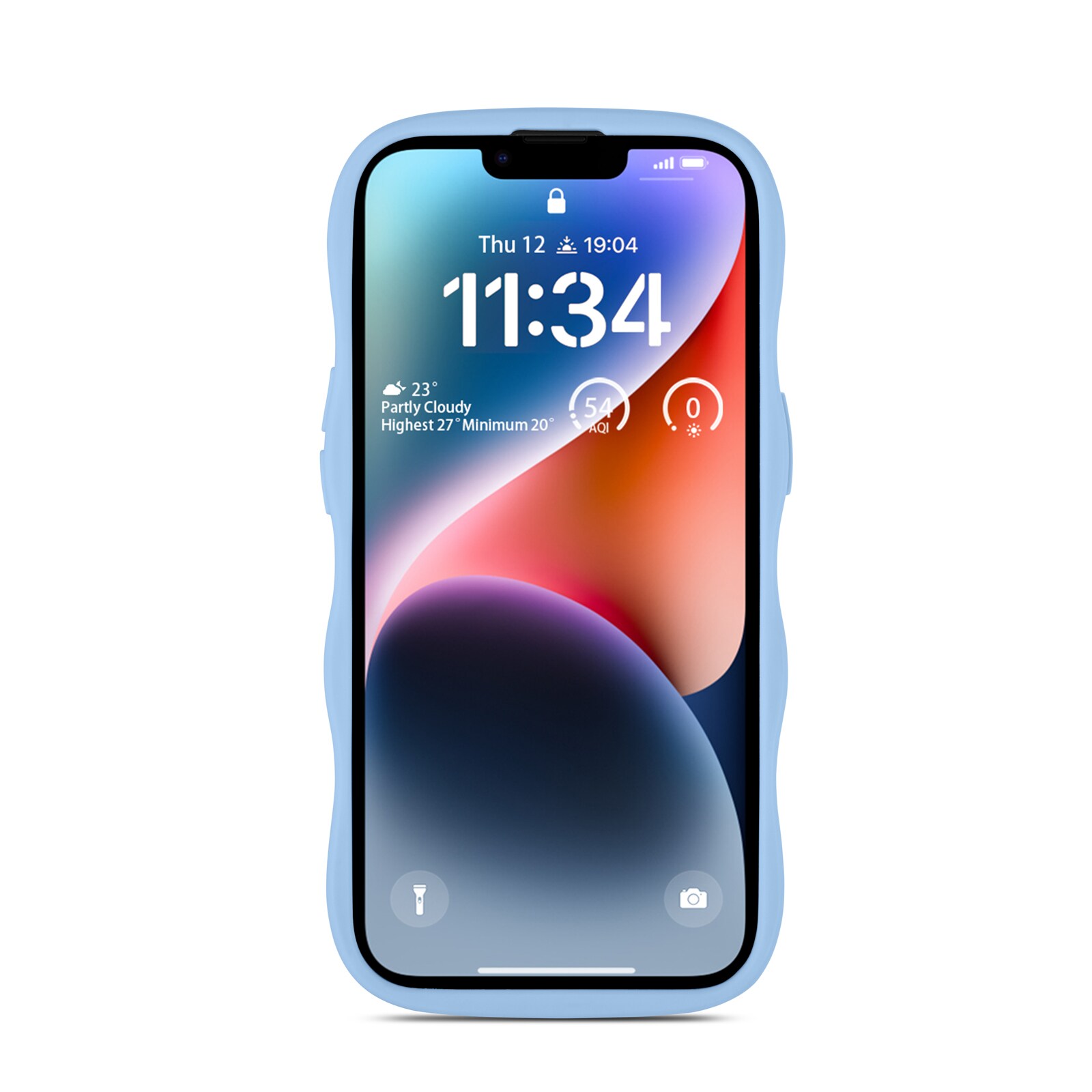 iPhone 13 The Wave Magnetic Case, Blå