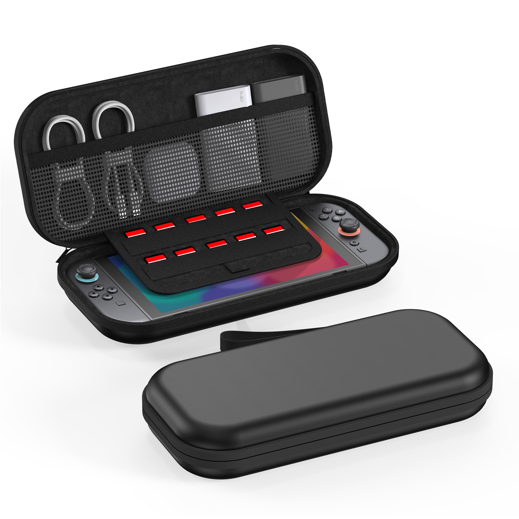 Nintendo Switch 2 Kompakt opbevaringstaske, Sort