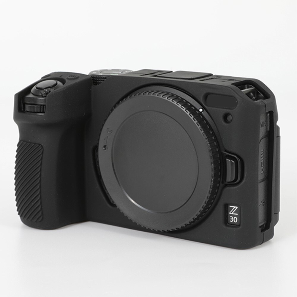 Nikon Z30 silikonecover, Sort