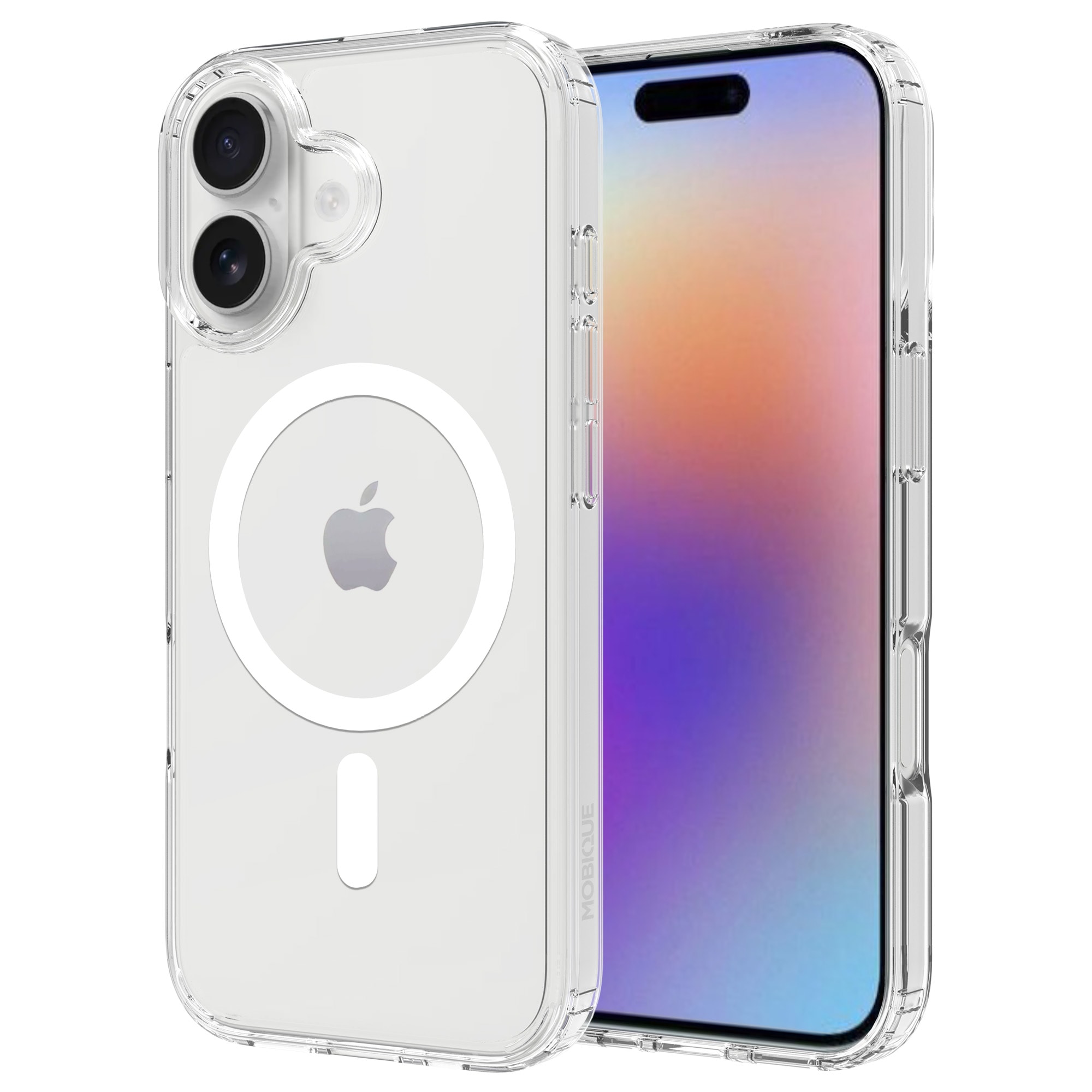 iPhone 17 MagSafe Hybrid-cover, Gennemsigtig
