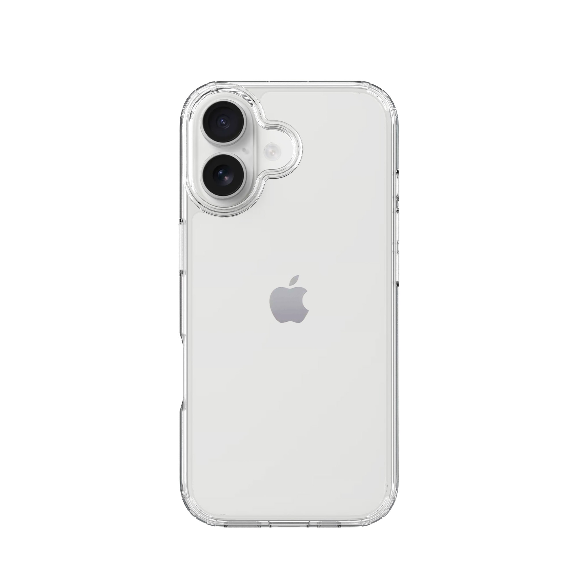 iPhone 17 Crystal Hybrid-cover, Gennemsigtig