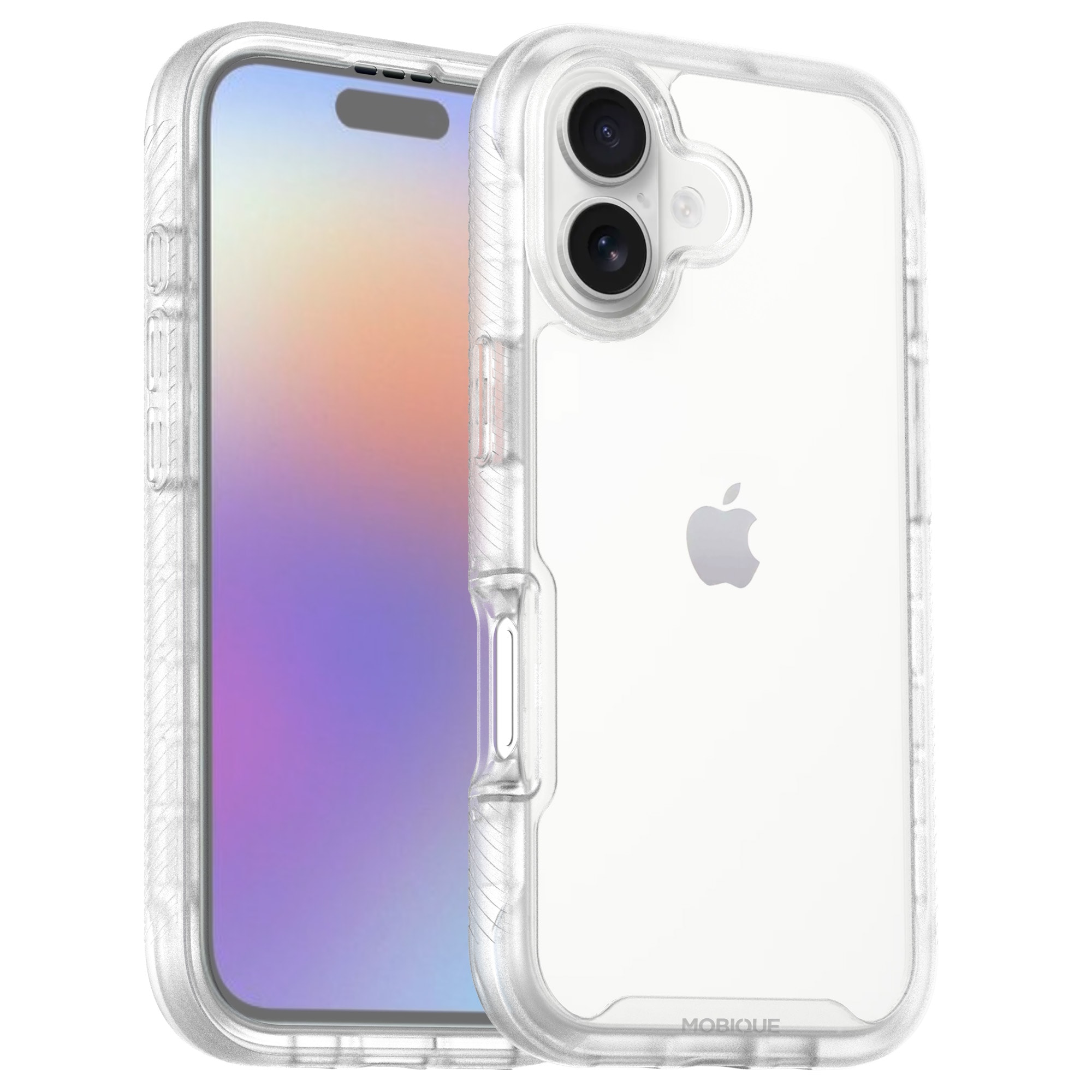 iPhone 17 Mobilcover Full Protection, Gennemsigtig