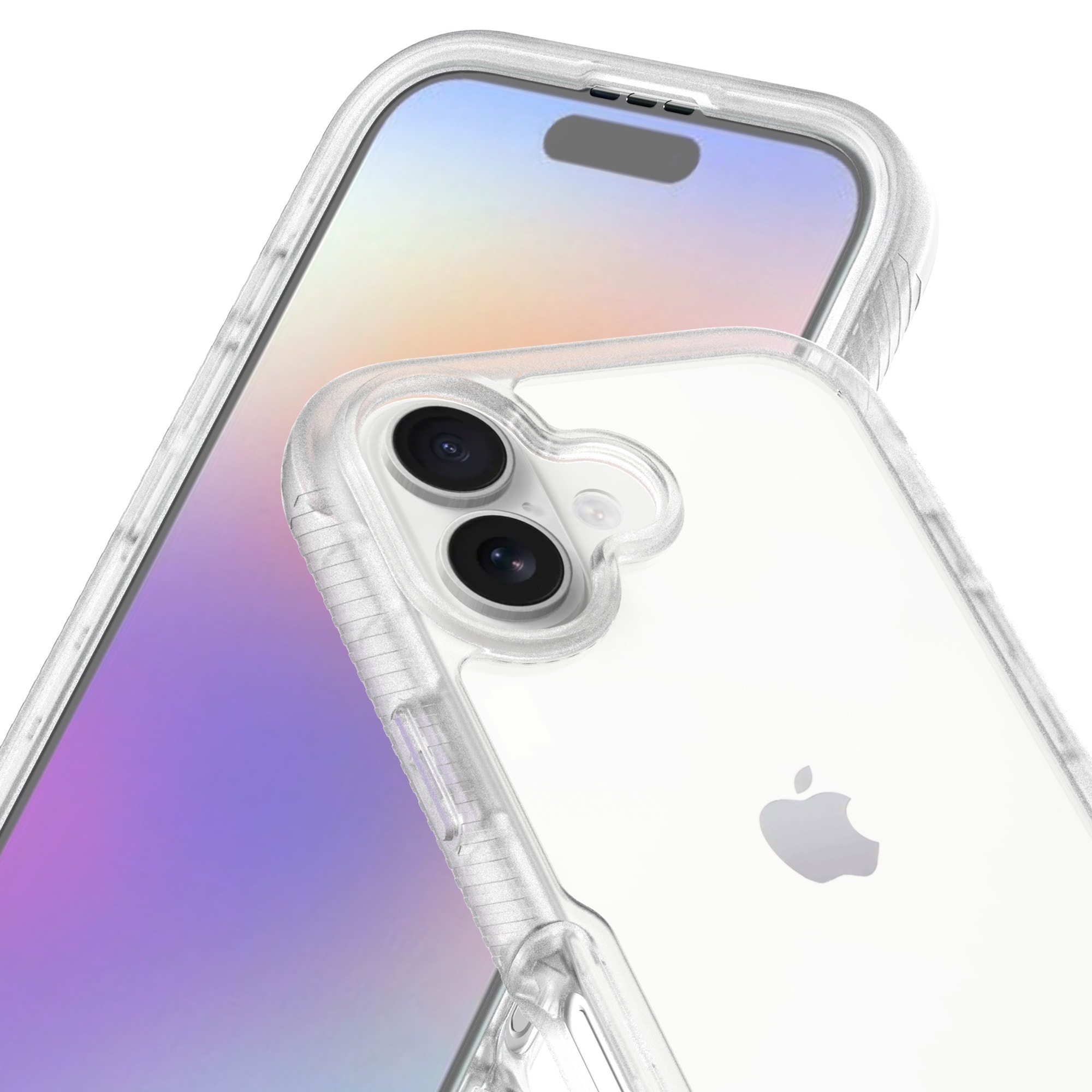 iPhone 17 Mobilcover Full Protection, Gennemsigtig