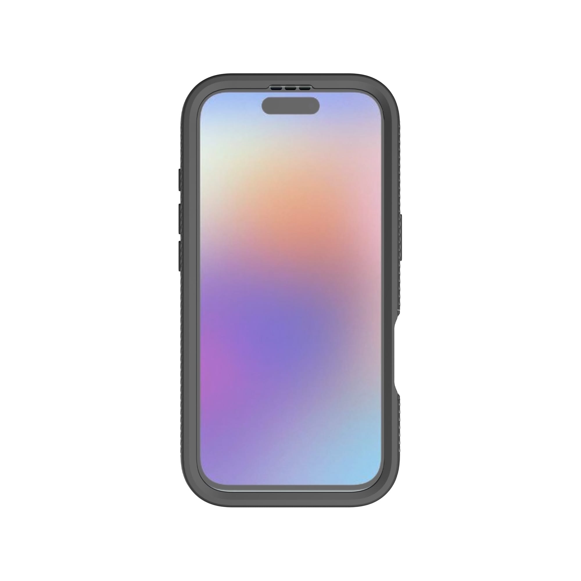 iPhone 17 Mobilcover Full Protection, Sort/gennemsigtig