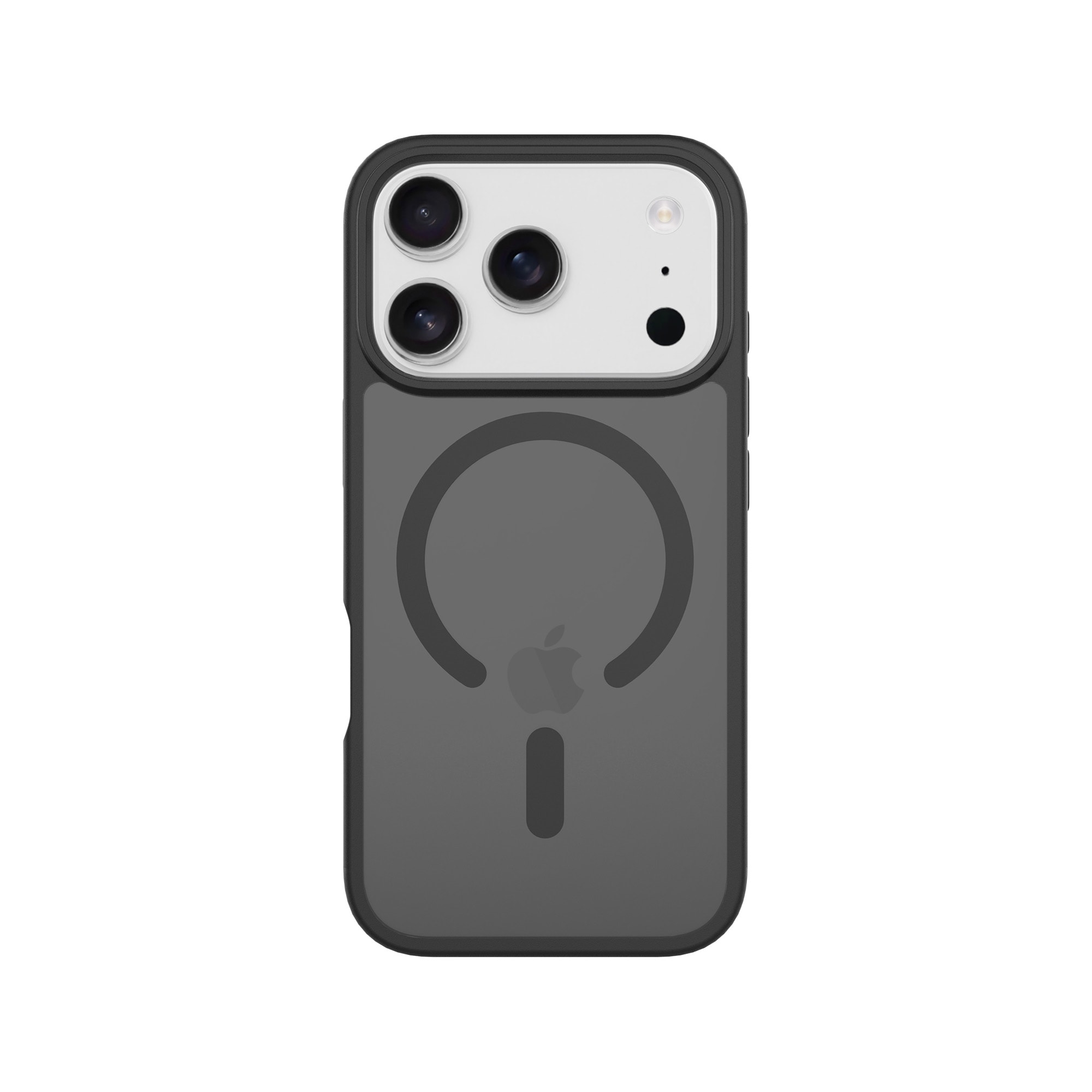 iPhone 17 Pro Hybrid-cover magnetisk, Frosted Black