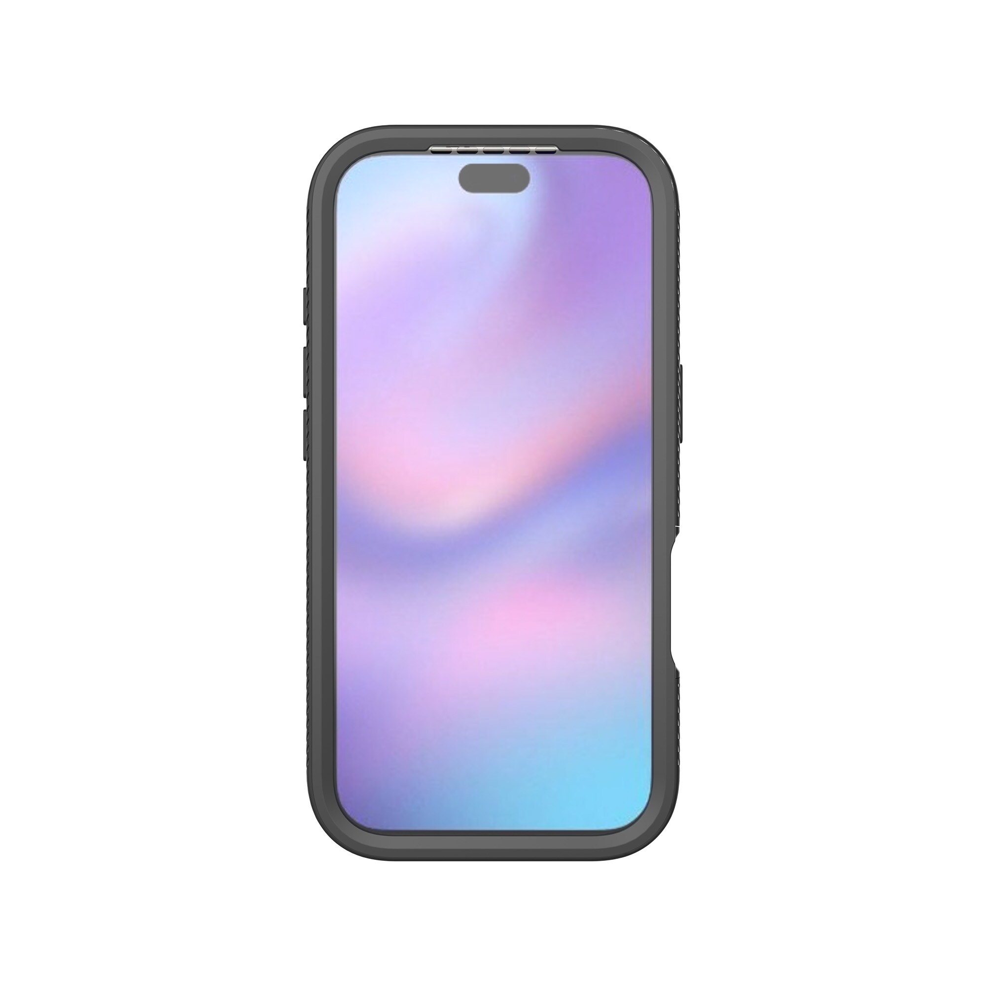 iPhone 17 Pro Max Mobilcover Full Protection, Sort/gennemsigtig