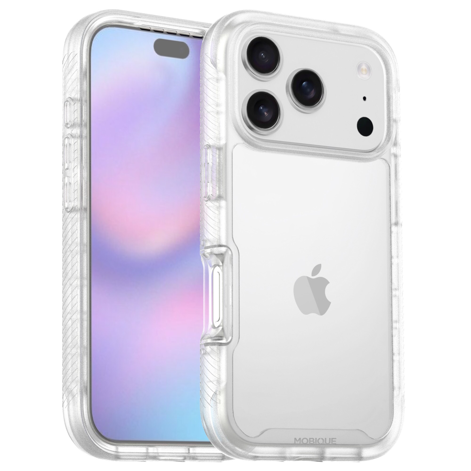 iPhone 17 Pro Max Mobilcover Full Protection, Gennemsigtig