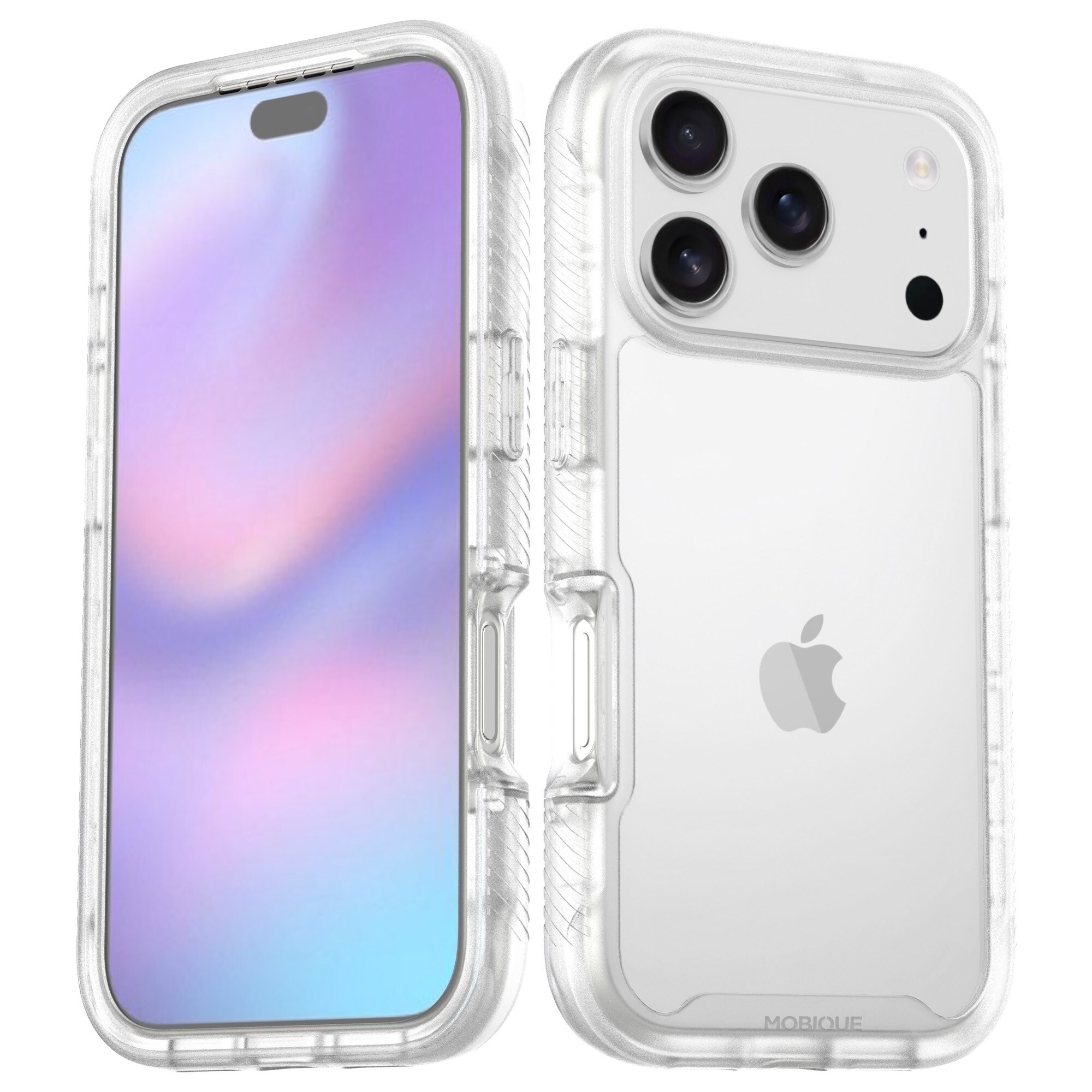 iPhone 17 Pro Max Mobilcover Full Protection, Gennemsigtig