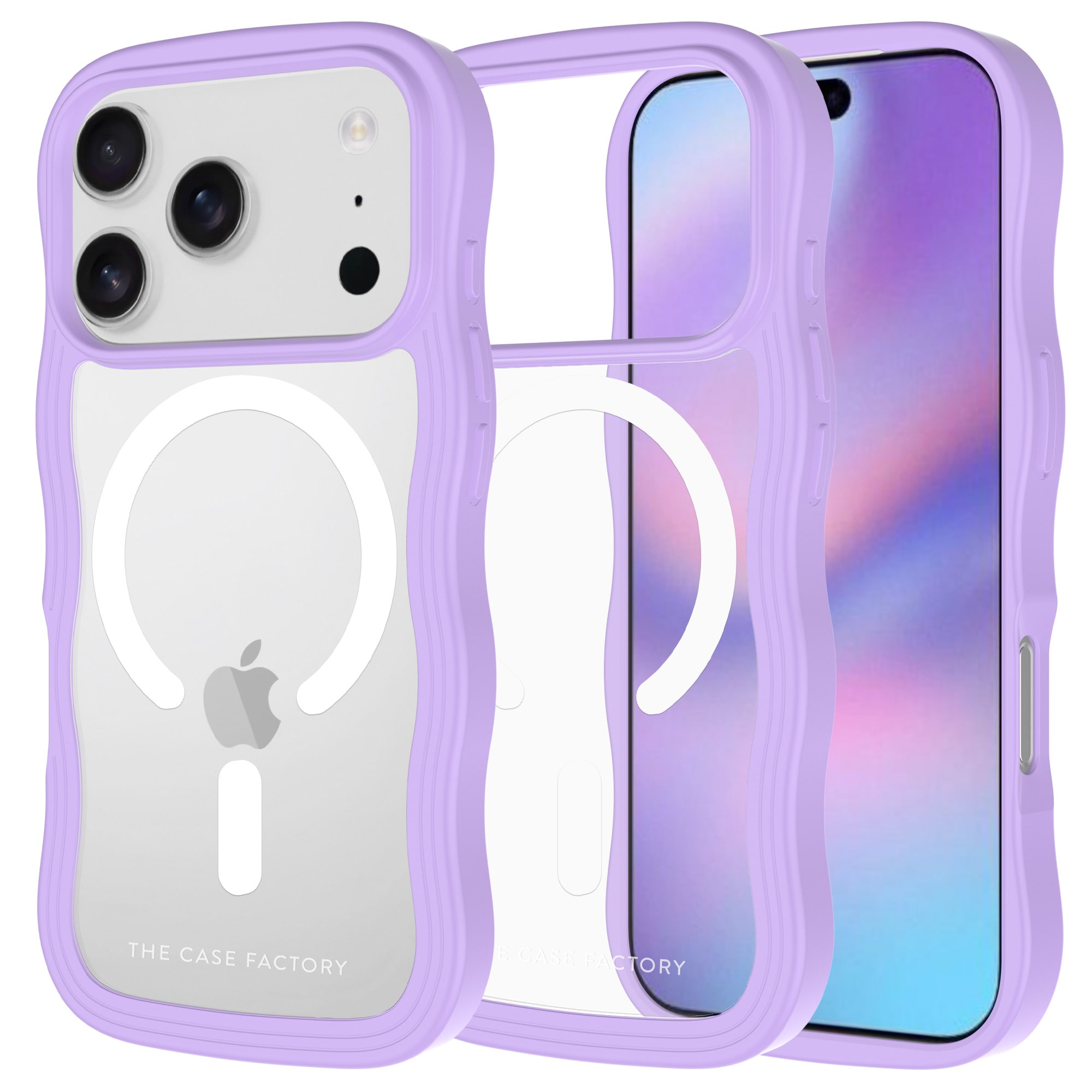 iPhone 17 Pro The Wave Magnetic Case, Lilla