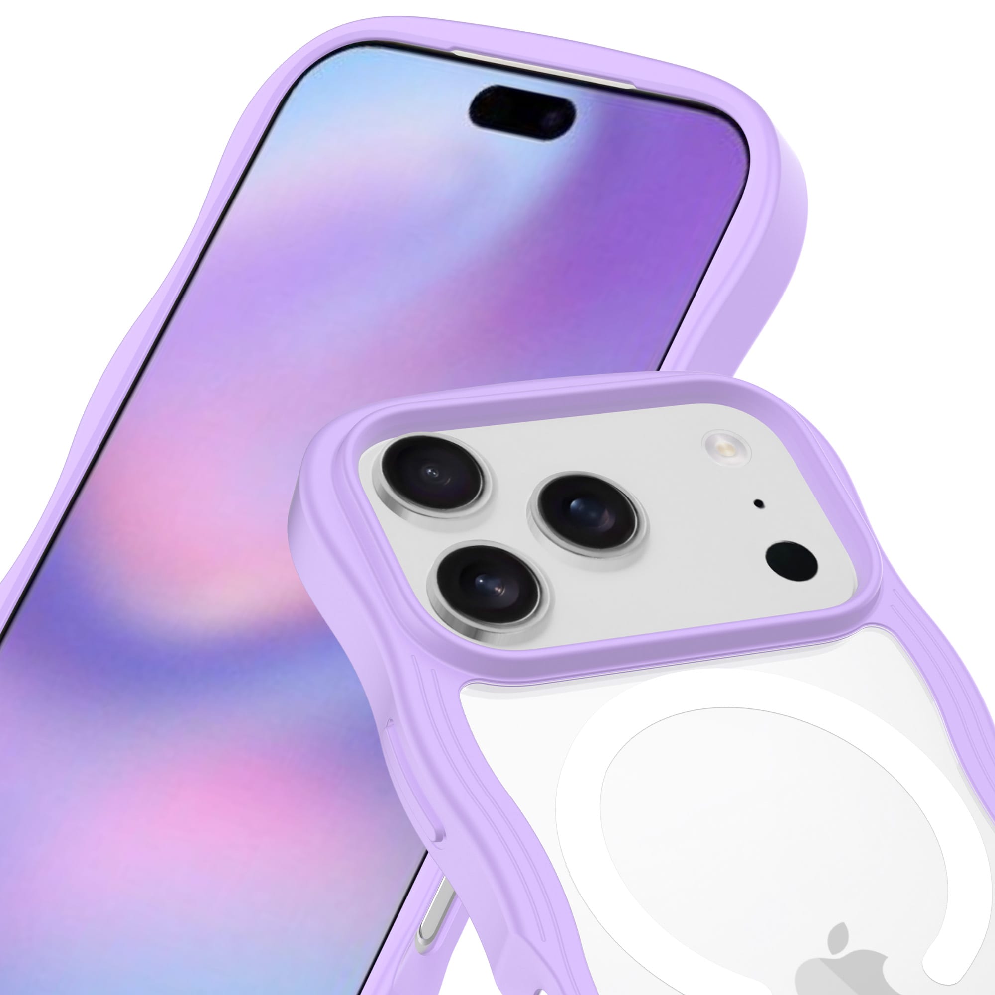 iPhone 17 Pro The Wave Magnetic Case, Lilla
