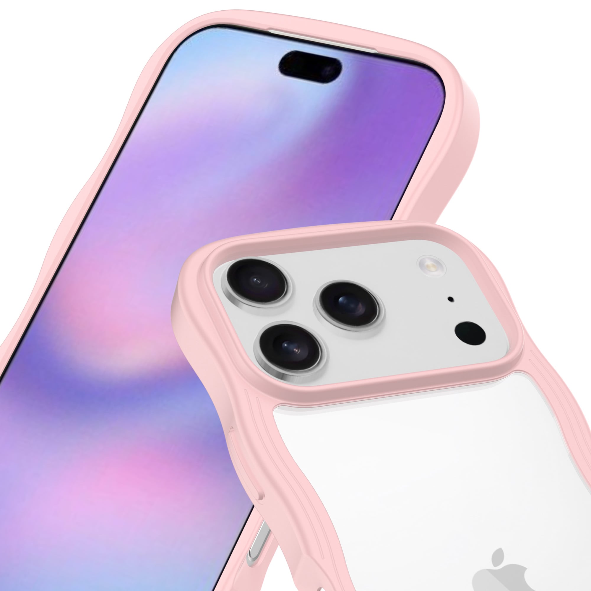 iPhone 17 Pro The Wave Case, Lyserød